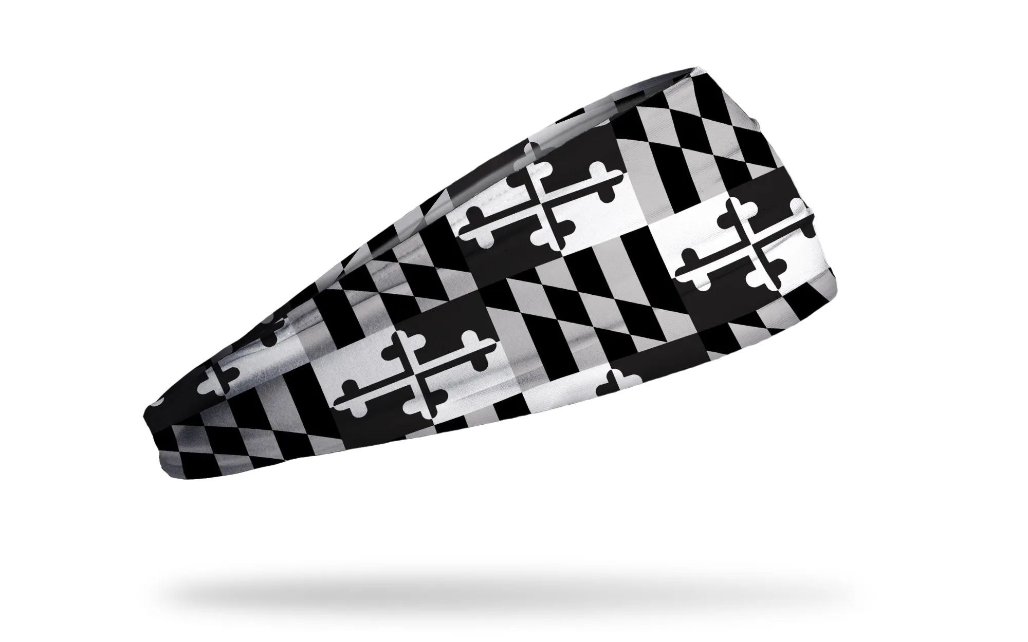 Maryland Monochrome Flag Headband