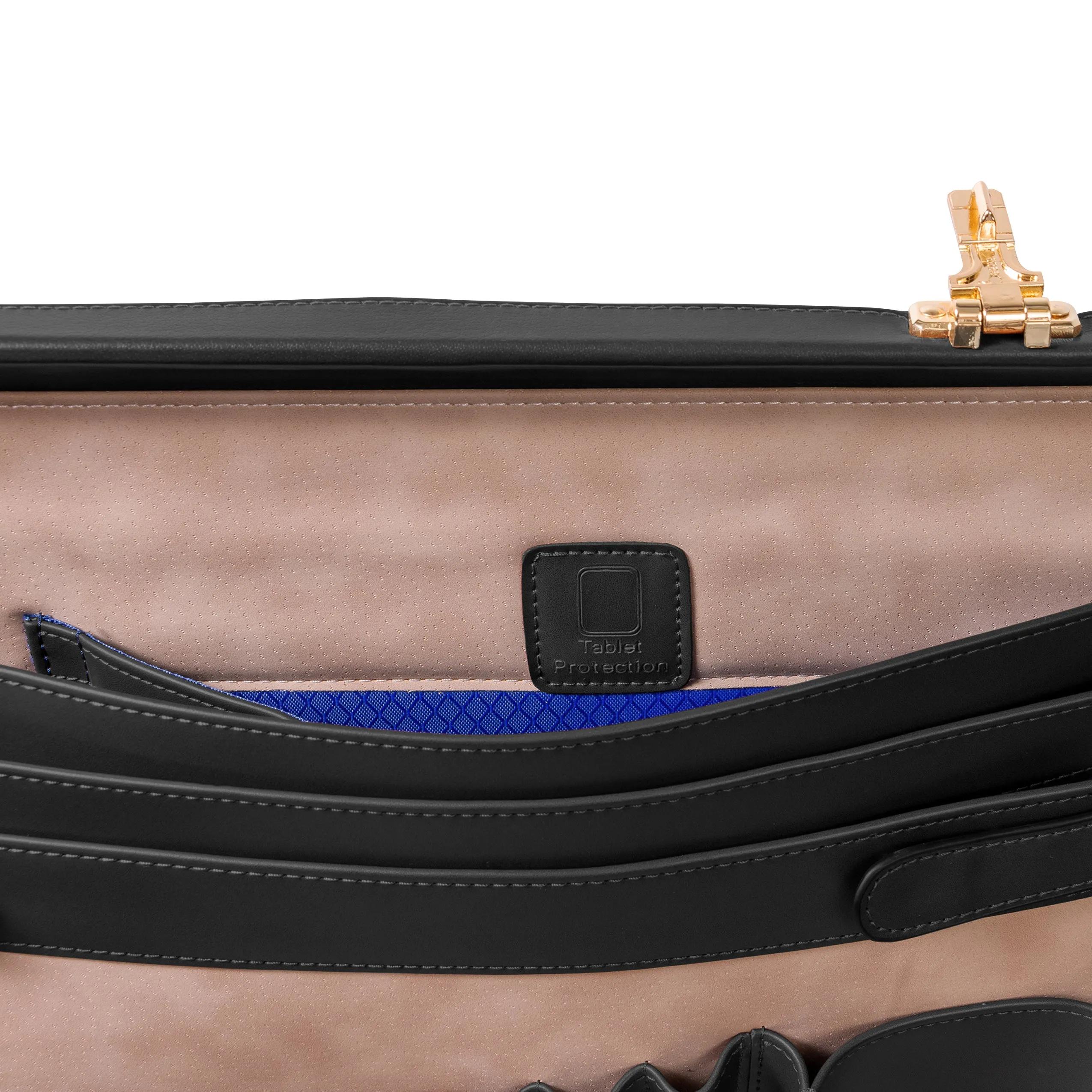McKlein LAWSON Leather 3.5" Attaché Briefcase