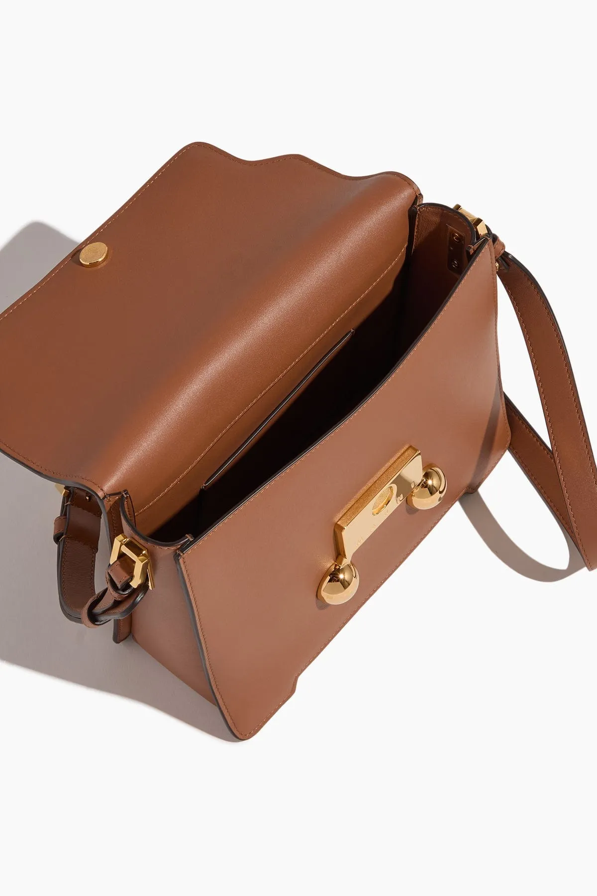 Medium Trunkaroo Shoulder Bag in Cinnamon