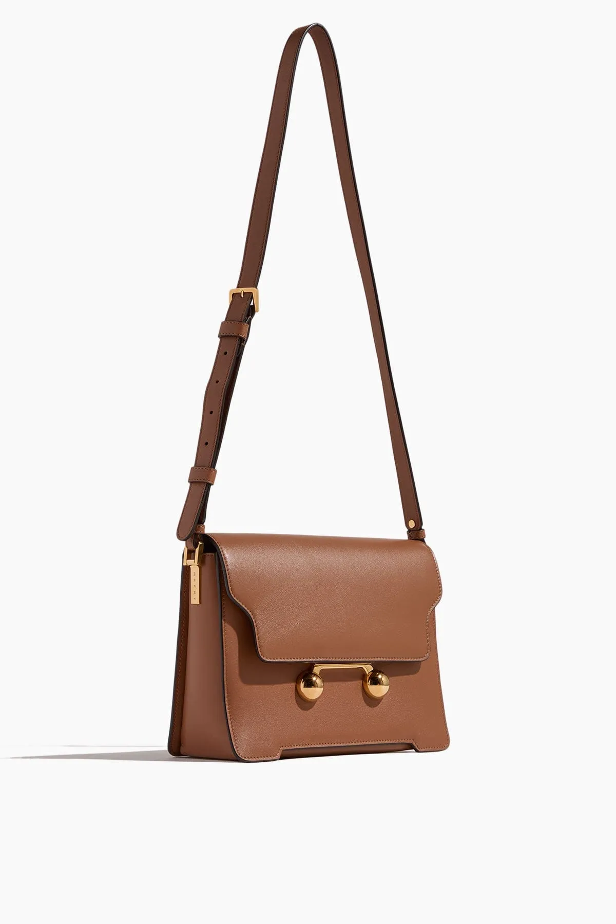 Medium Trunkaroo Shoulder Bag in Cinnamon
