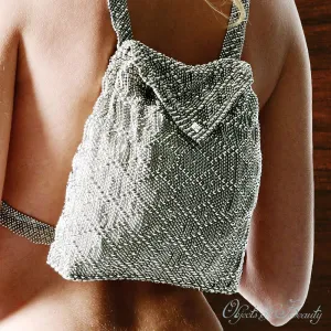 Metal Mesh Backpack | SG Liquid Silver | Yellowstone Spirit Southwestern Collection
