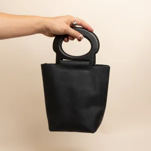 Mini Black/Black Cherry Picnic Tote