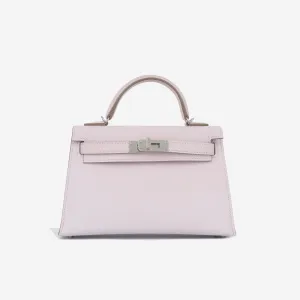 Mini Kelly - Mauve Pale Epsom