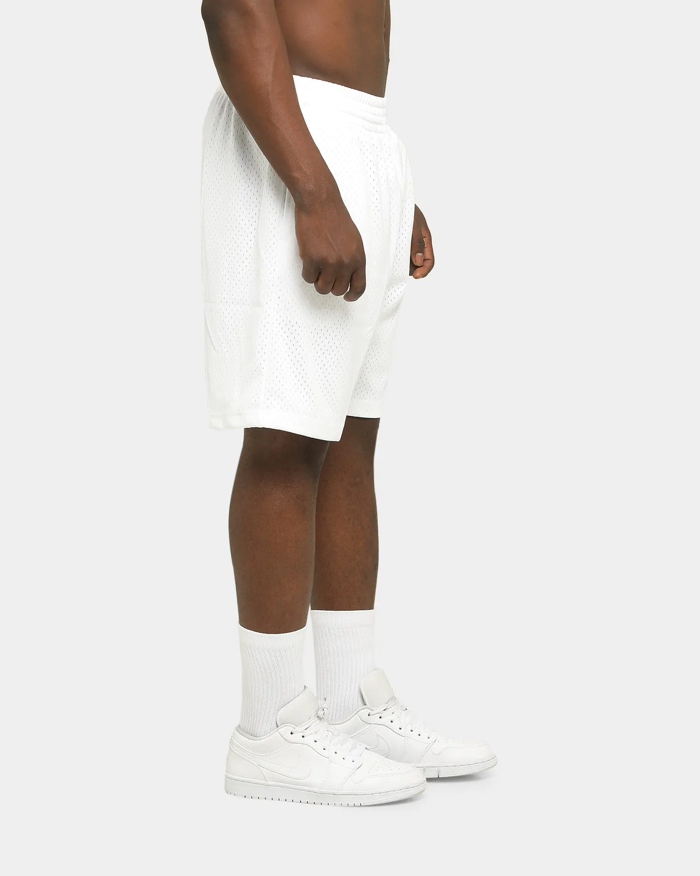 Mitchell & Ness Men's Los Angeles Lakers NBA HWC Mesh Shorts White