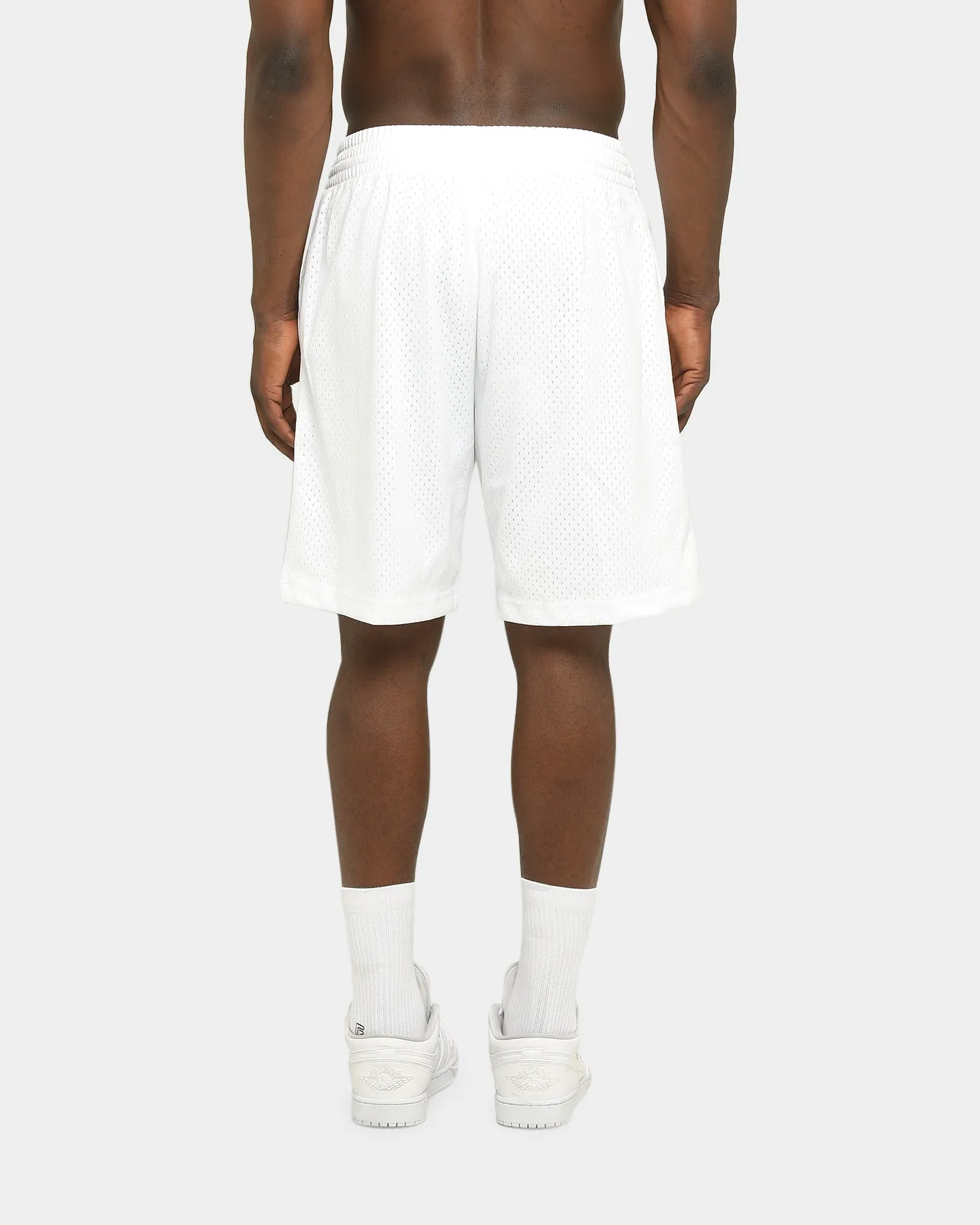 Mitchell & Ness Men's Los Angeles Lakers NBA HWC Mesh Shorts White