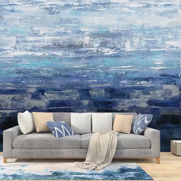 Modern Abstract Art Wallpaper Mural (㎡)