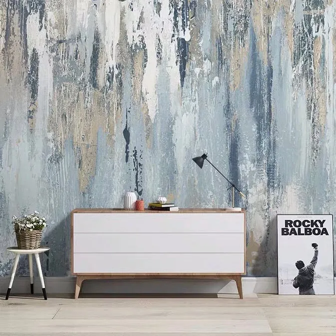 Modern Abstract Art Wallpaper Mural (㎡)