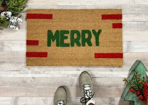 Modern Christmas Doormat