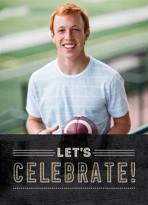 Modern Grad Invite
