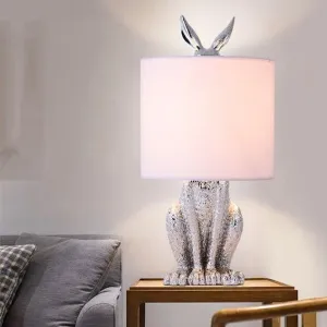 Modern Masked Rabbit Resin Table Lamp