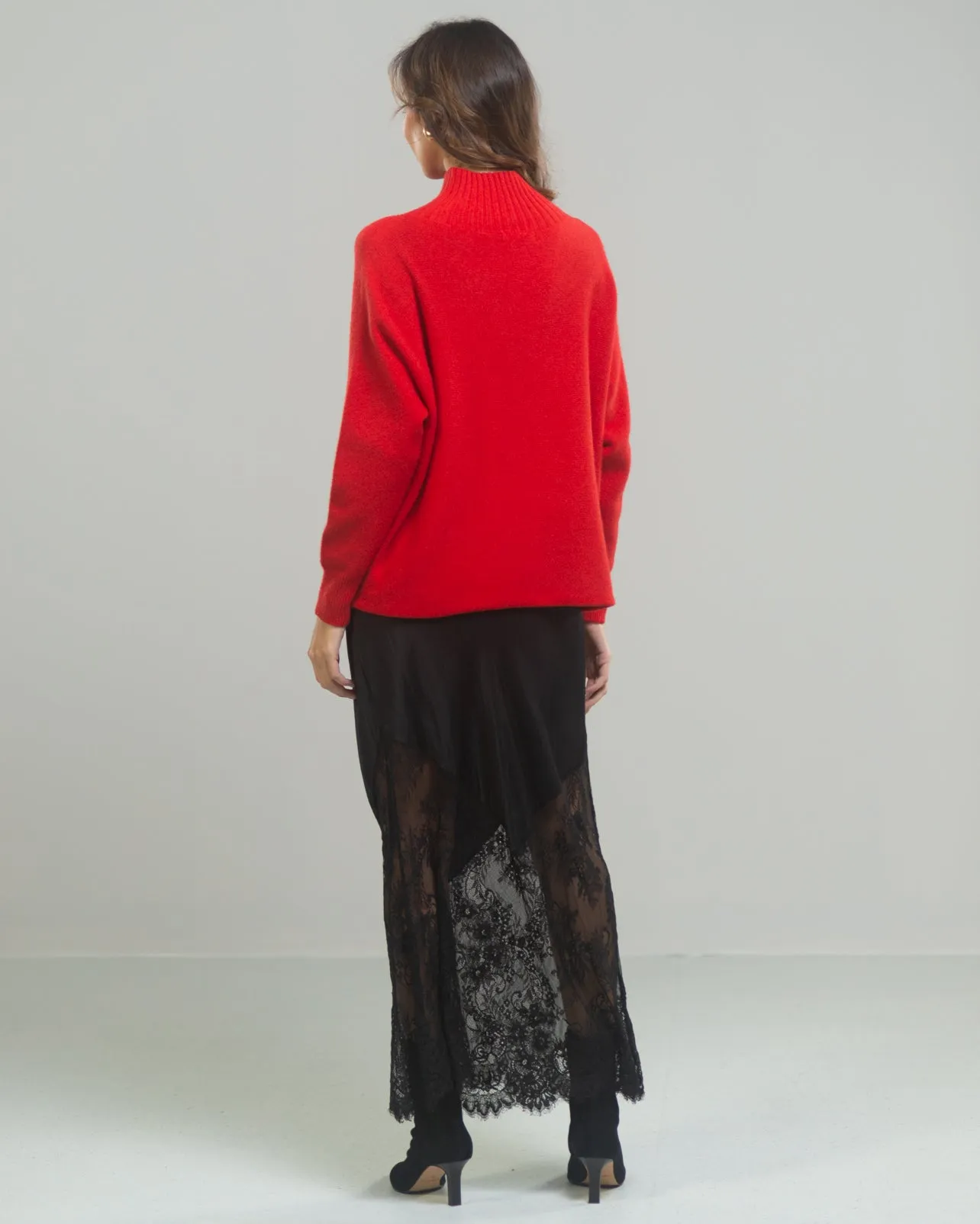 Modern Mockneck | Red