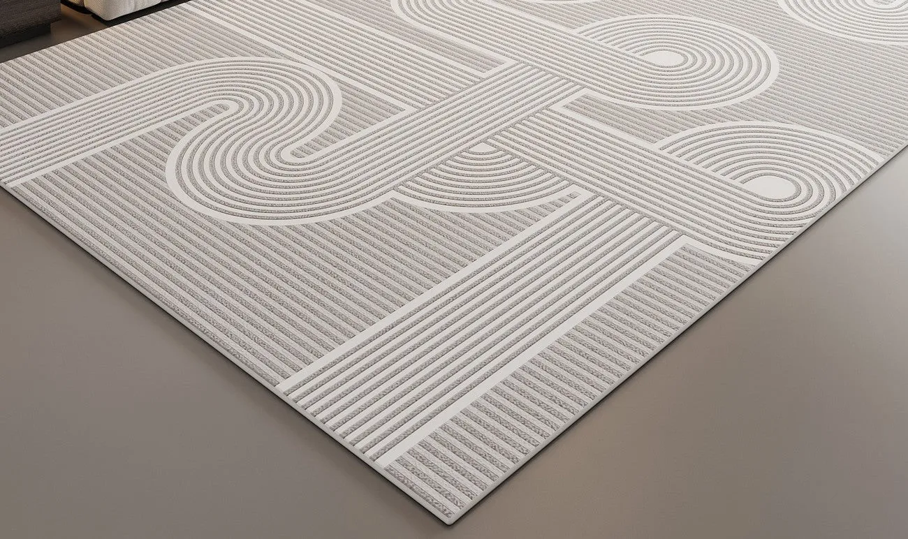 Modern Rugs for Dining Room, Large Modern Rugs for Bedroom, Simple Large Modern Rugs for Living Room, Abstract Geometric Modern Rugs
