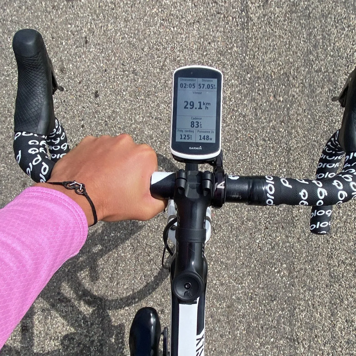 Monochrome Bike Bracelet