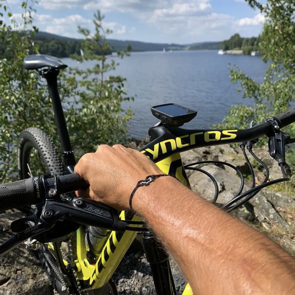 Monochrome Bike Bracelet