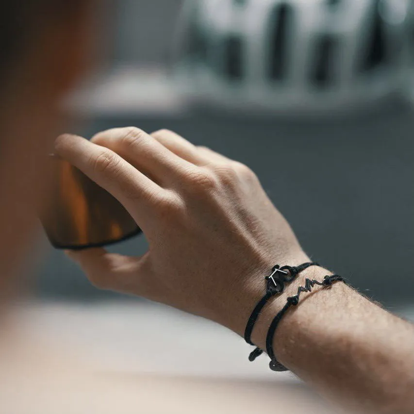 Monochrome Bike Bracelet