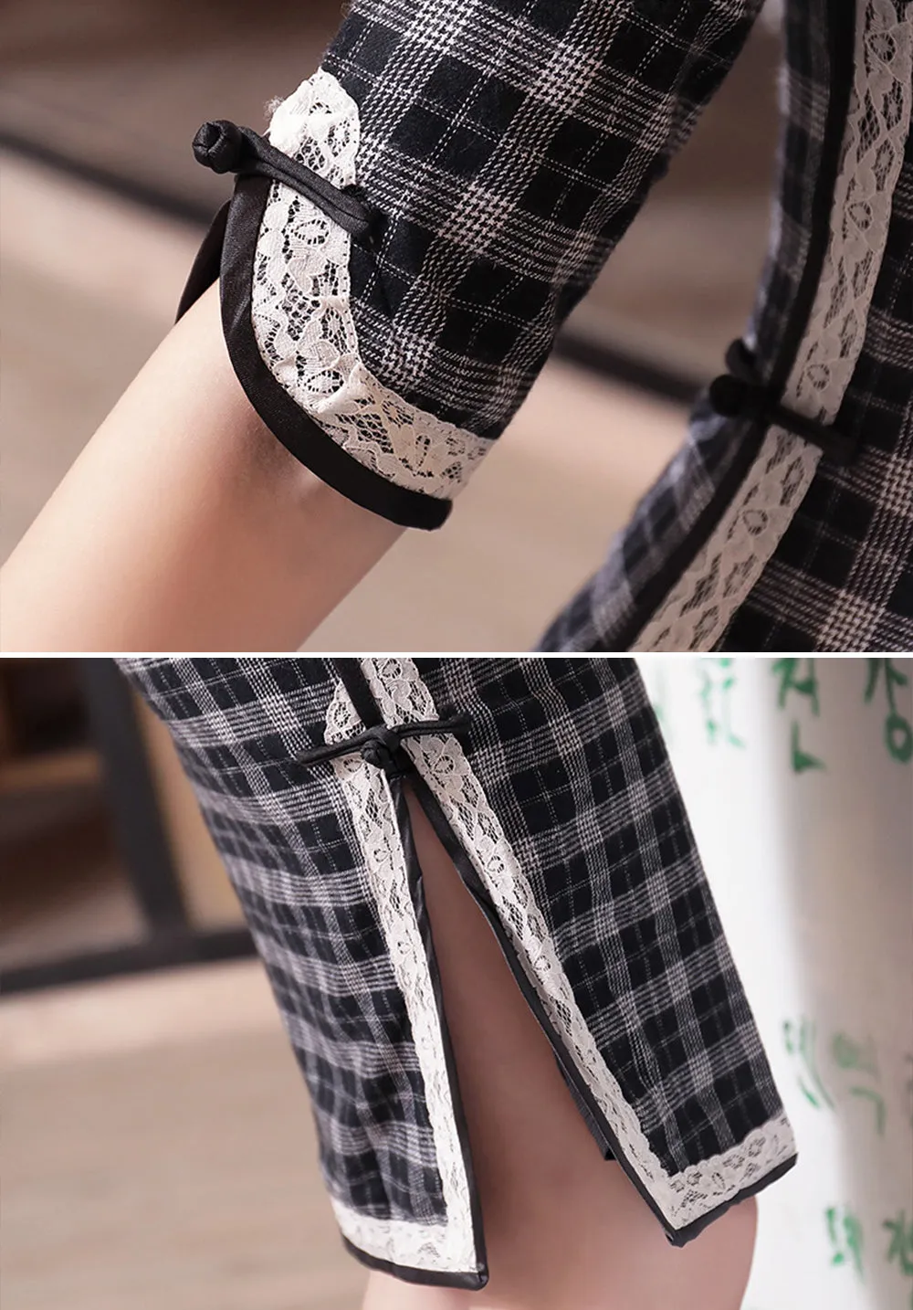 Monochrome Cheongsam