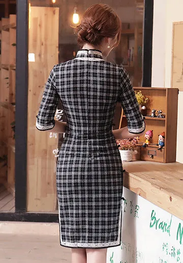Monochrome Cheongsam