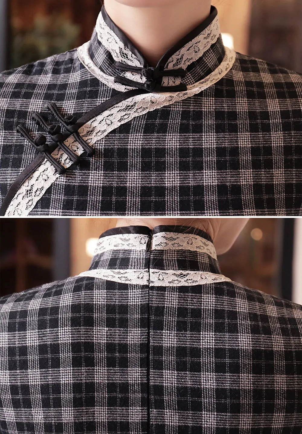 Monochrome Cheongsam