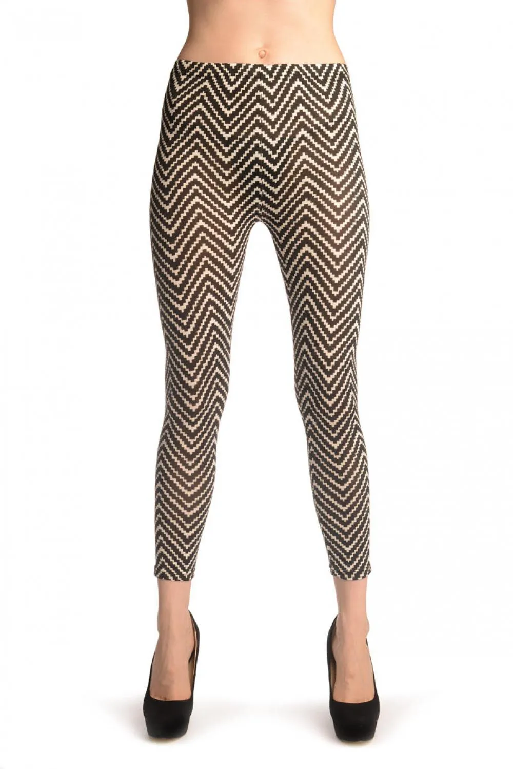 Monochrome Pixelated ZigZag