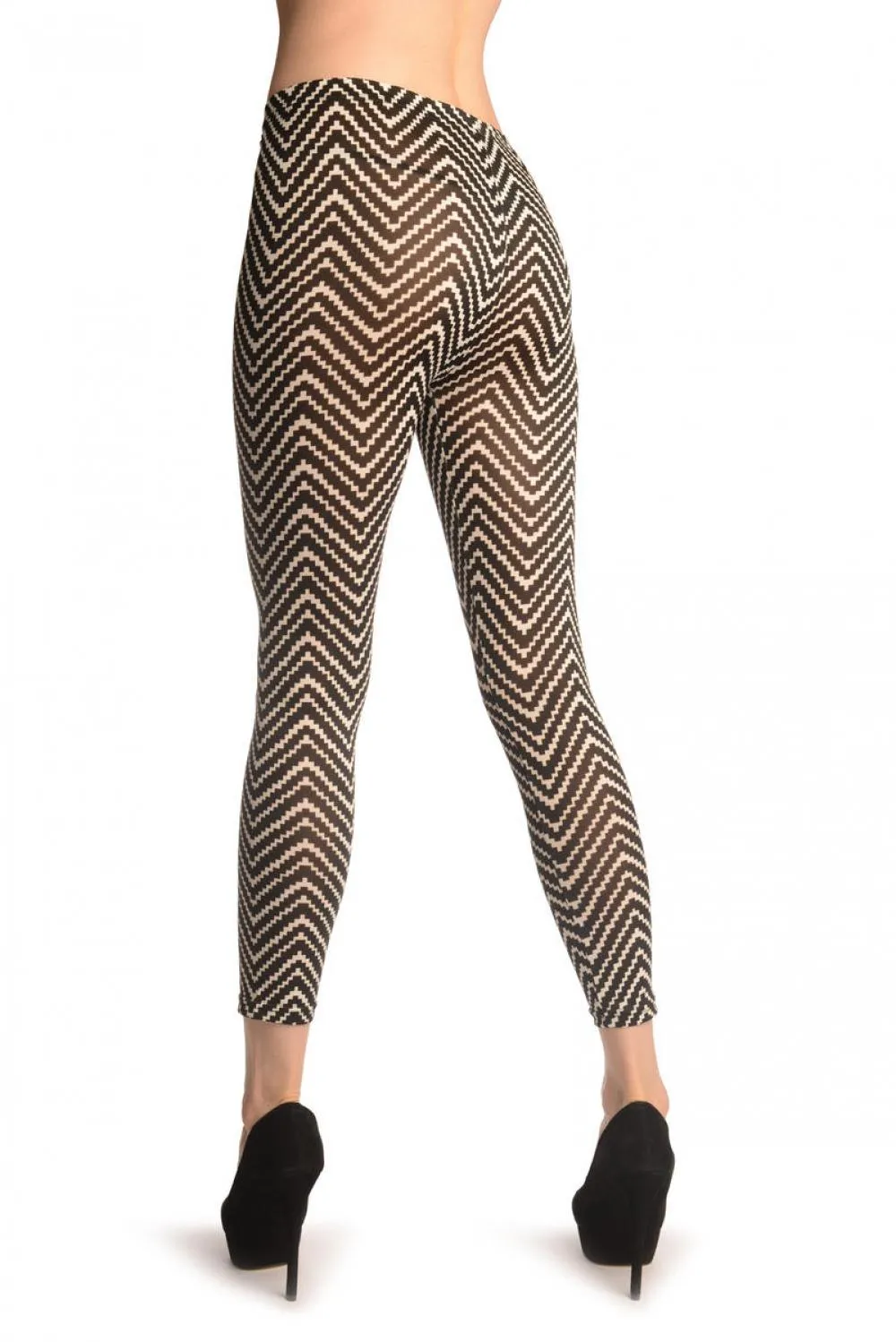 Monochrome Pixelated ZigZag