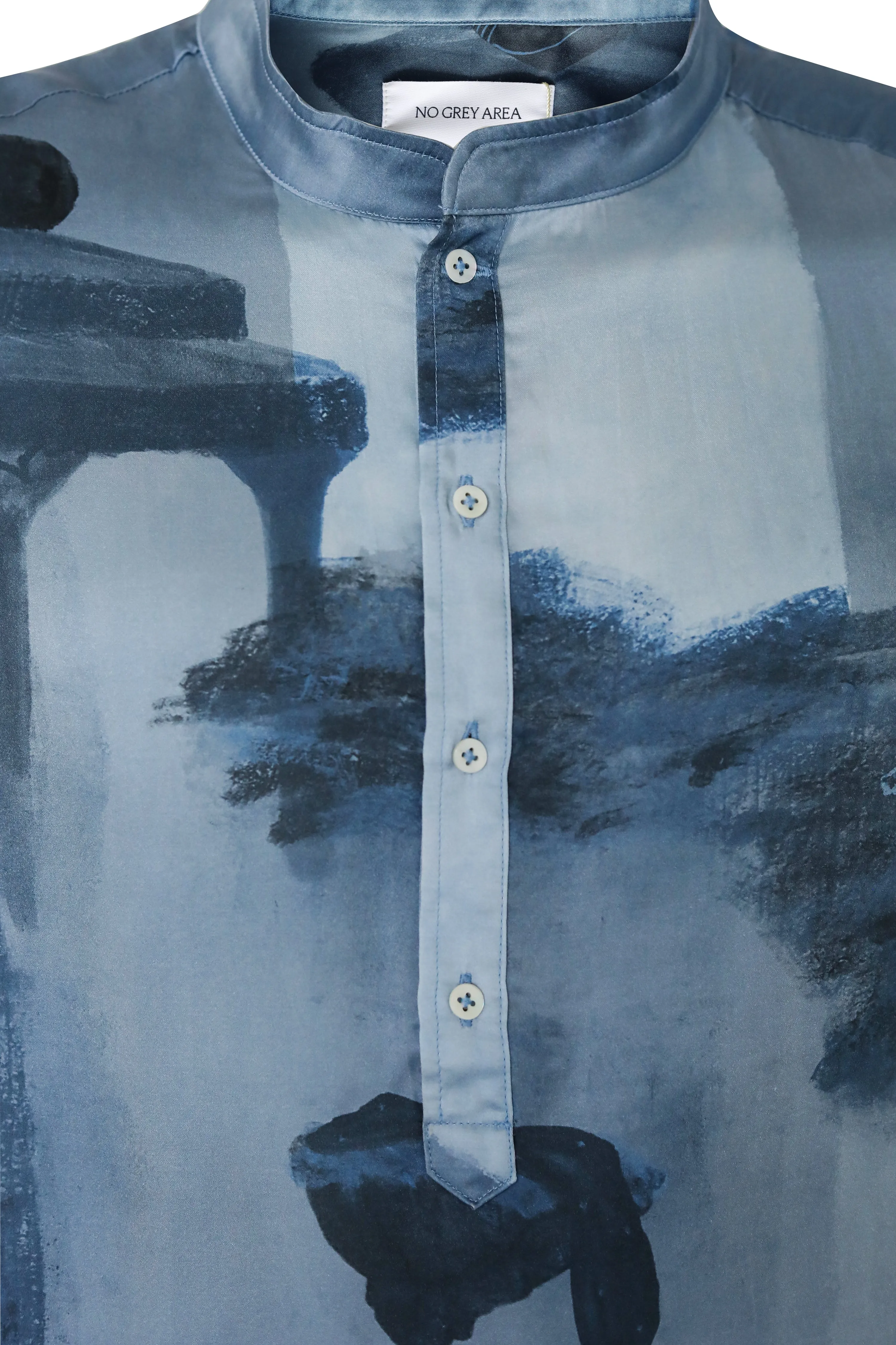 Monochrome Surrealist Kurta Set