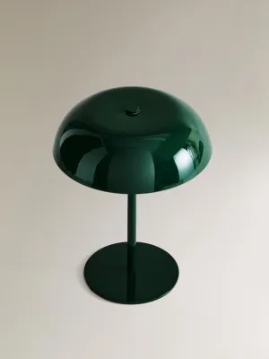 Monochrome touch table lamp