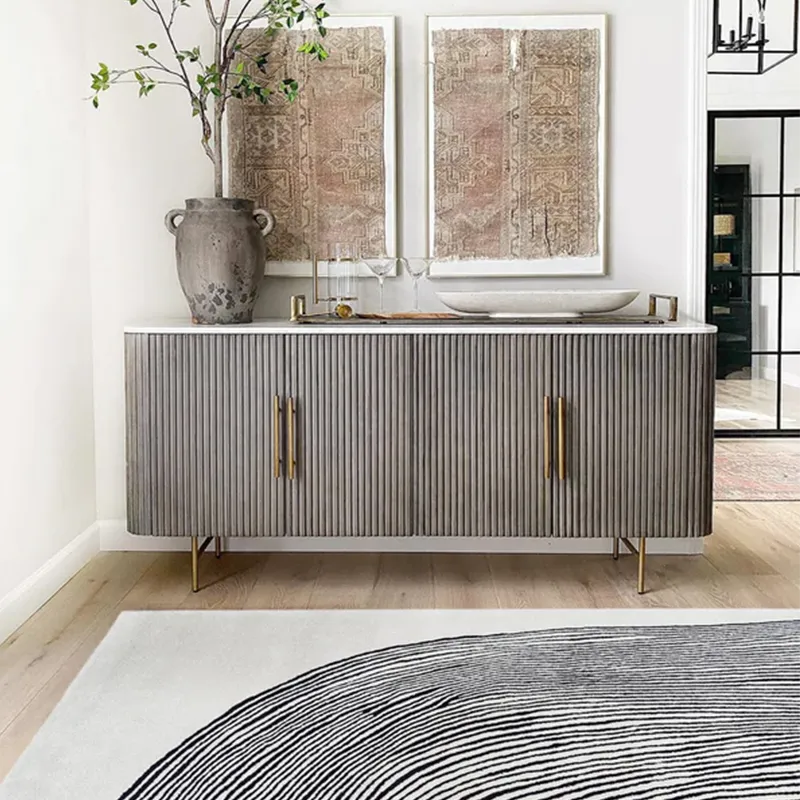 Monochrome Wool Rug