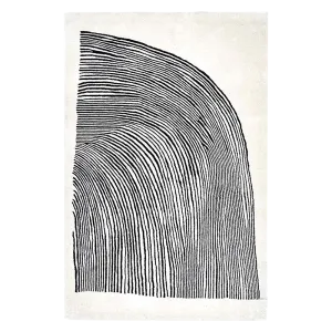 Monochrome Wool Rug