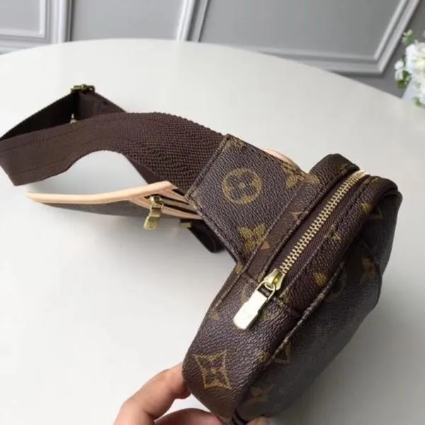 Monogram Canvas Flap Belt Bag M40108 2018