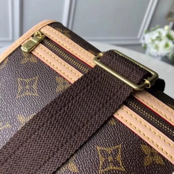 Monogram Canvas Flap Belt Bag M40108 2018