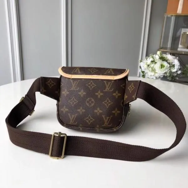 Monogram Canvas Flap Belt Bag M40108 2018