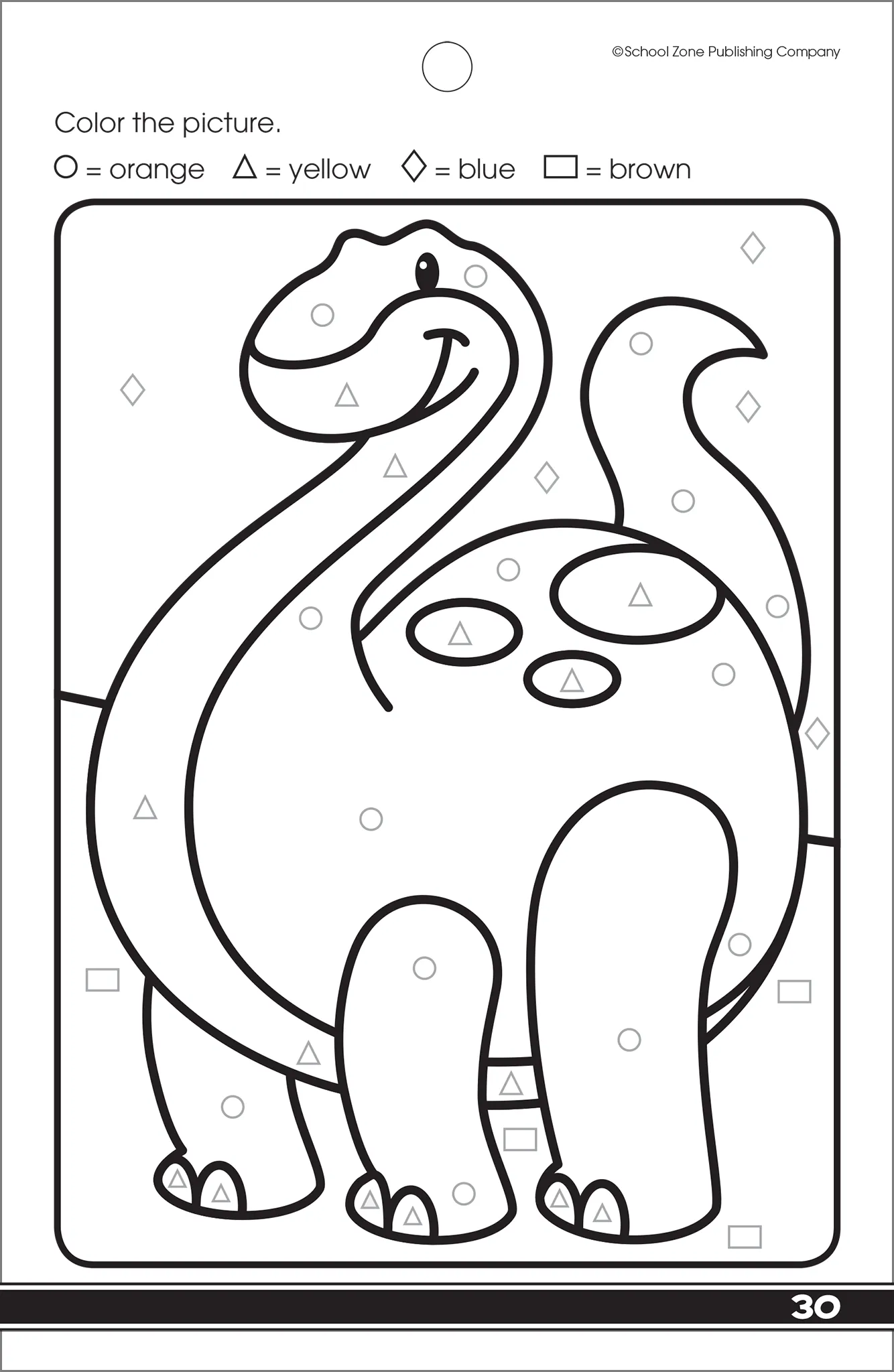 My First Coloring Fun Grades P-K Workbook