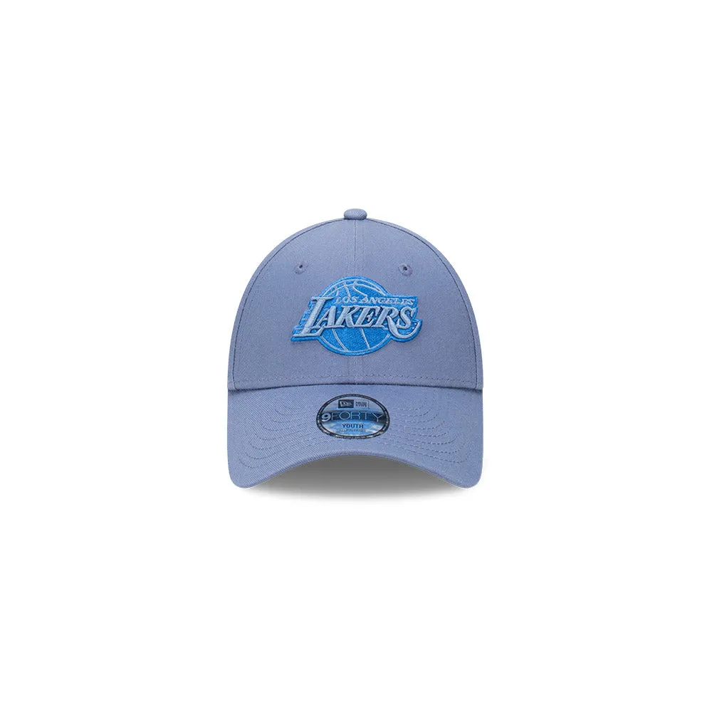 New Era Kids 9Forty NBA Monochrome Los Angeles Lakers Slate