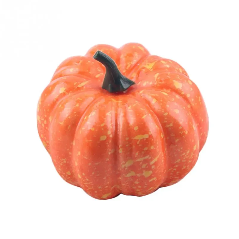 New Simulation Small Pumpkin Foam Mini Halloween Orange Pumpkin Decoration
