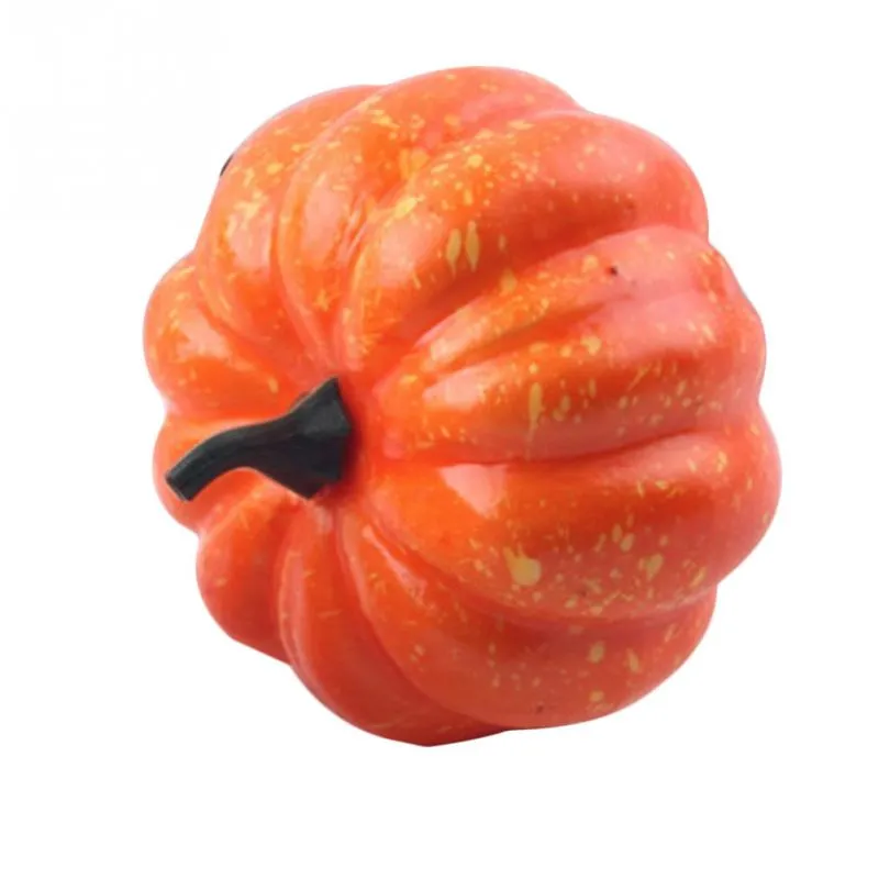 New Simulation Small Pumpkin Foam Mini Halloween Orange Pumpkin Decoration