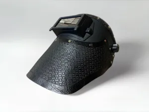 Outlaw Leather - Welding Hood - Black Basketweave