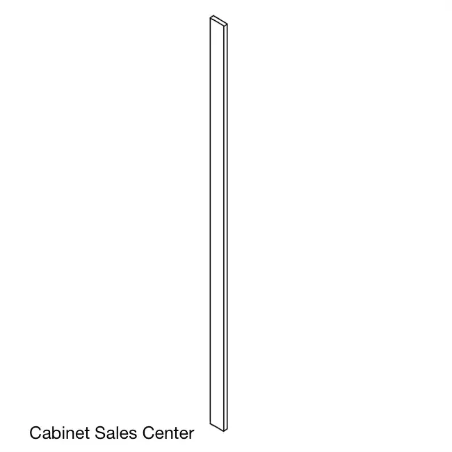Oven Trim Wall Filler for Lacquer White/Ash/Gray - Modern Line