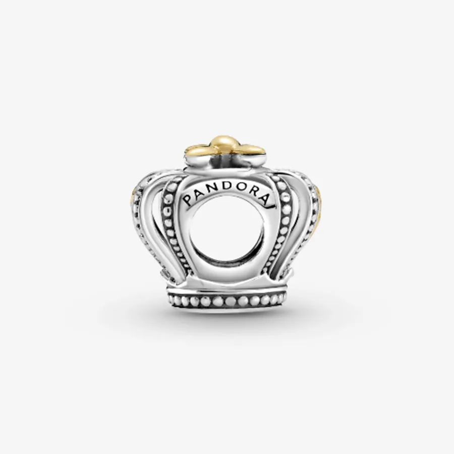 Pandora Two-Tone Regal Crown Charm