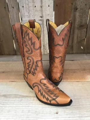 Peanut Buff All Over Stitch Tres Outlaws Men's Classic 4091 @