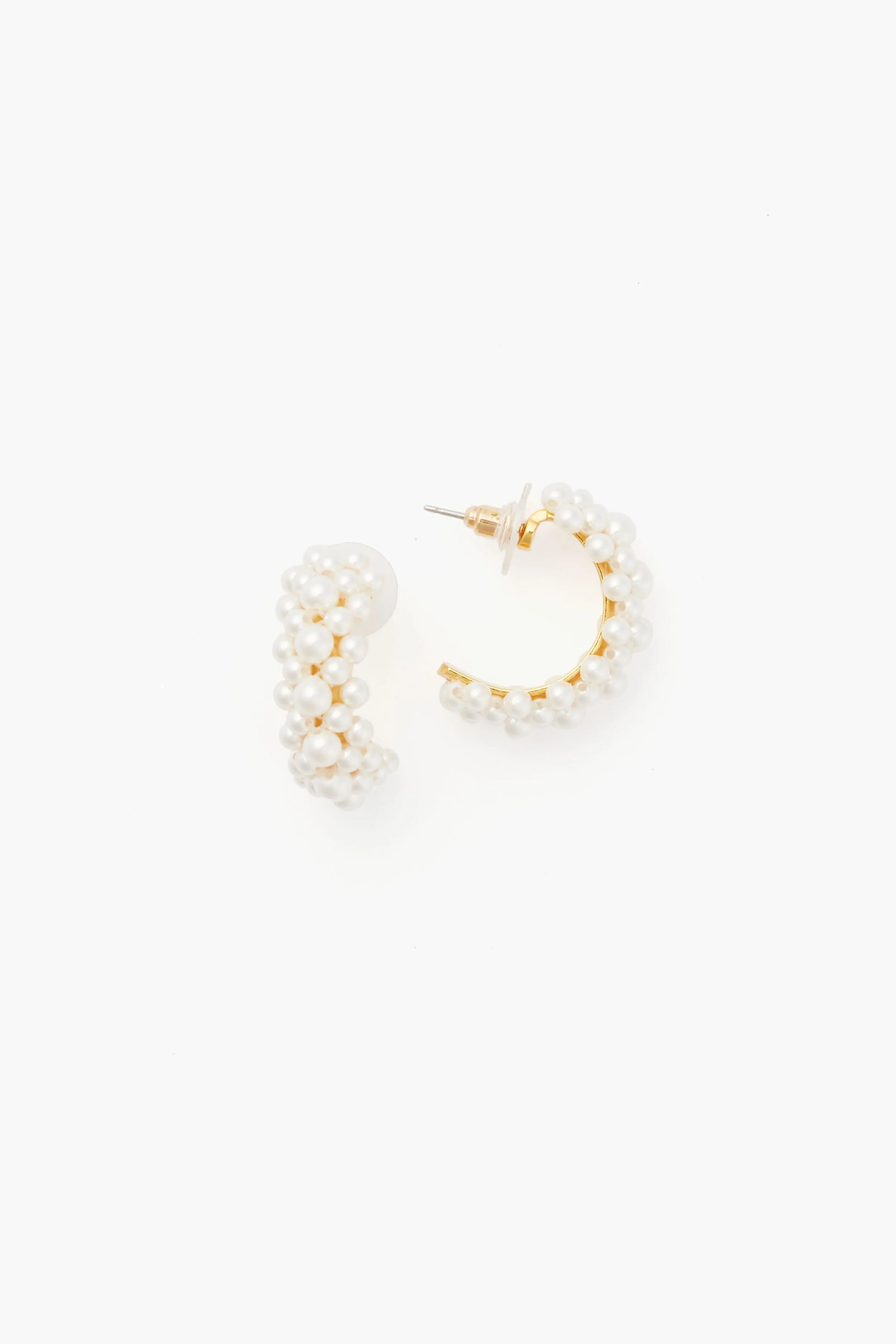 Pearl Irene Hoop Earring