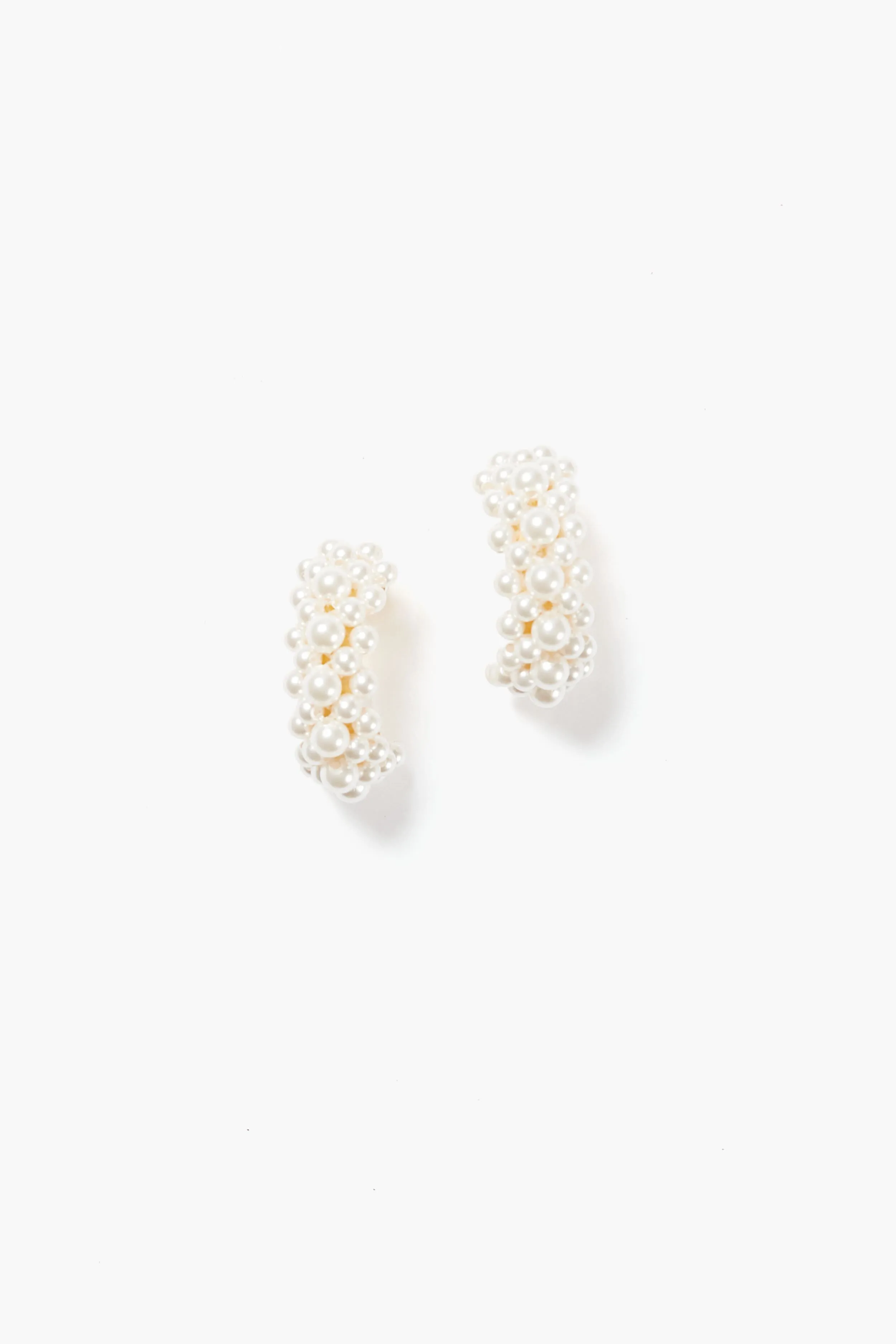 Pearl Irene Hoop Earring