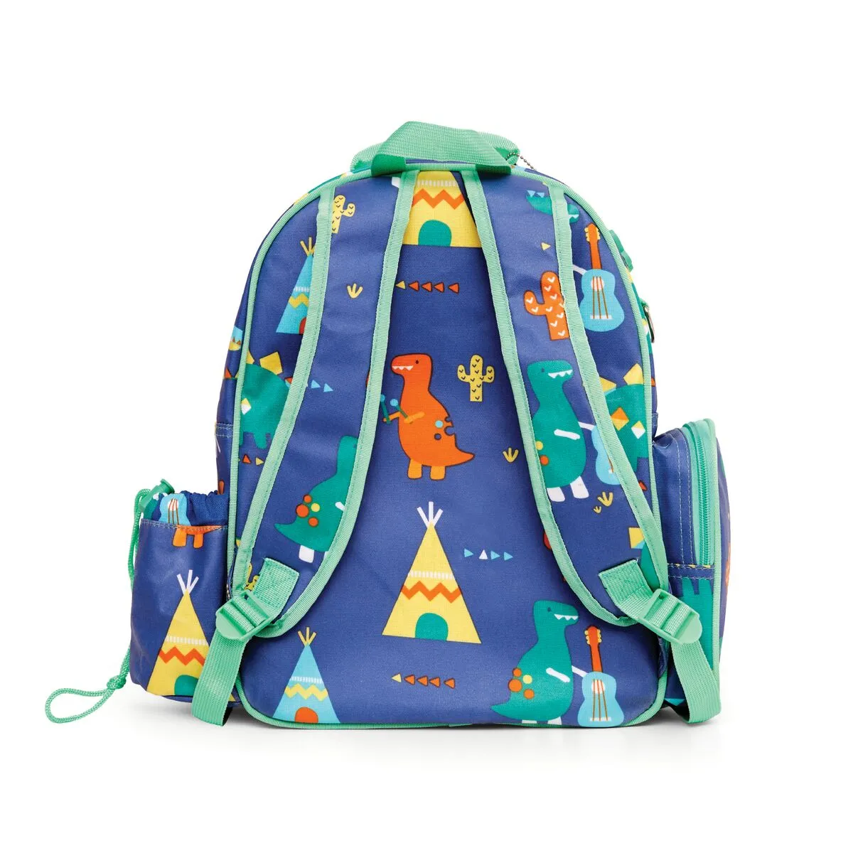 Penny Scallan Bundle of Large Backpack and Large Lunch Bag - Dino Rock
