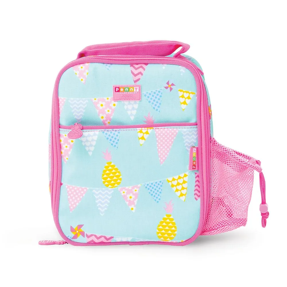 Penny Scallan Bundle of Large Lunch Bag and Large Bento Box - Pineapple Bunting