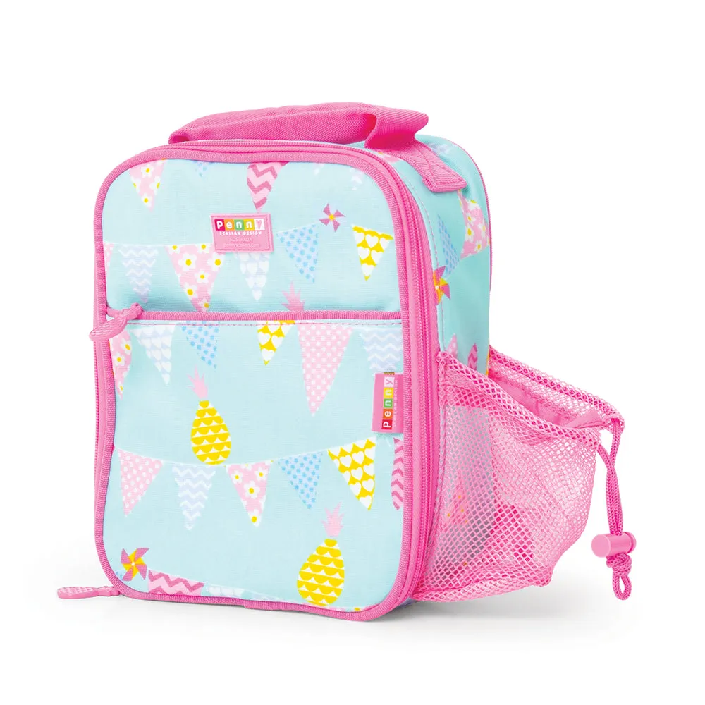 Penny Scallan Bundle of Large Lunch Bag and Large Bento Box - Pineapple Bunting