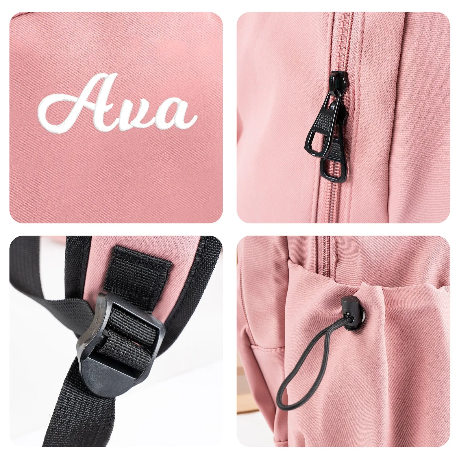 Personalized Backpack for Child, Custom Embroidery School Bags, Book Bag for Kids, Backpack for Students, Toddler Diaper Bag for Adult