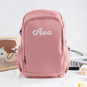 Personalized Backpack for Child, Custom Embroidery School Bags, Book Bag for Kids, Backpack for Students, Toddler Diaper Bag for Adult
