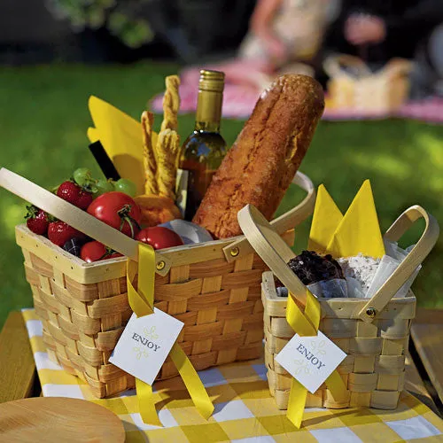 Picnic Basket Party Favor - 10 Inch
