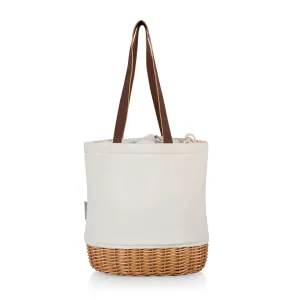 Pico Willow and Canvas Lunch Basket