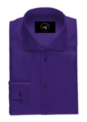 Plain Dark Purple Shirt