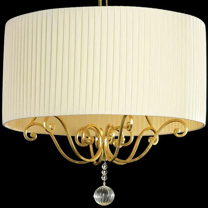 Pleated Drum Pendant